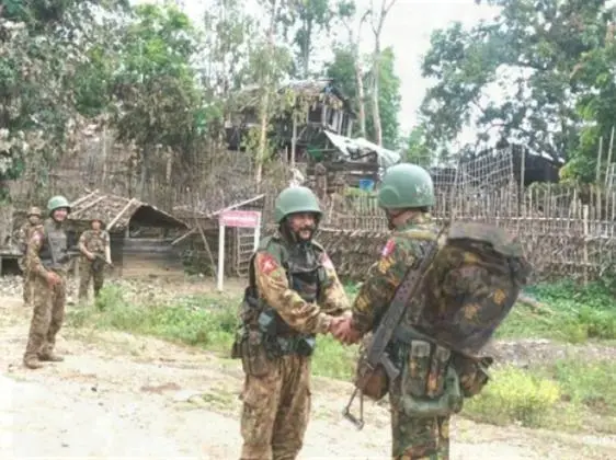 KNU/PDF joint forces launch offensive against Ukrit Hta camp, vital to Myanmar military